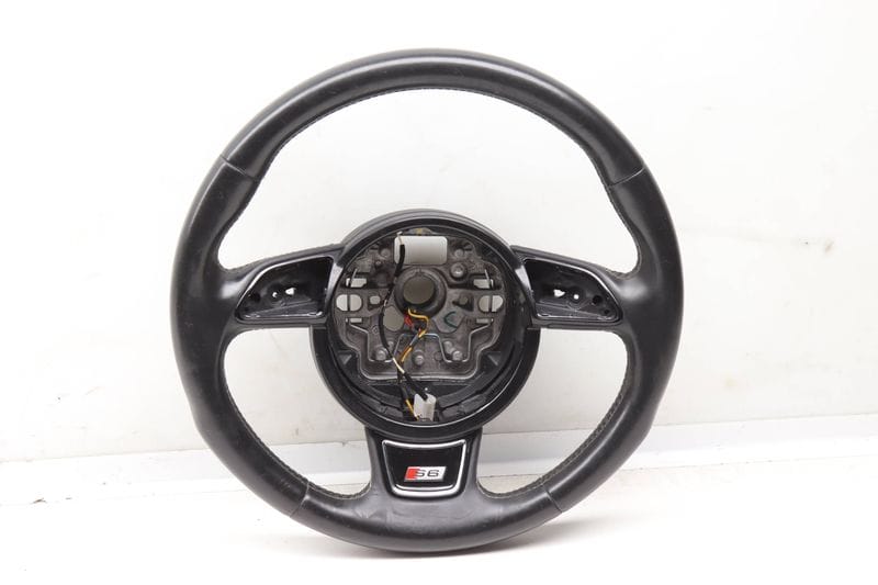 3-SPOKE Sport Steering Wheel (HEATED) 4G0419091B — Used (SKU 589205)