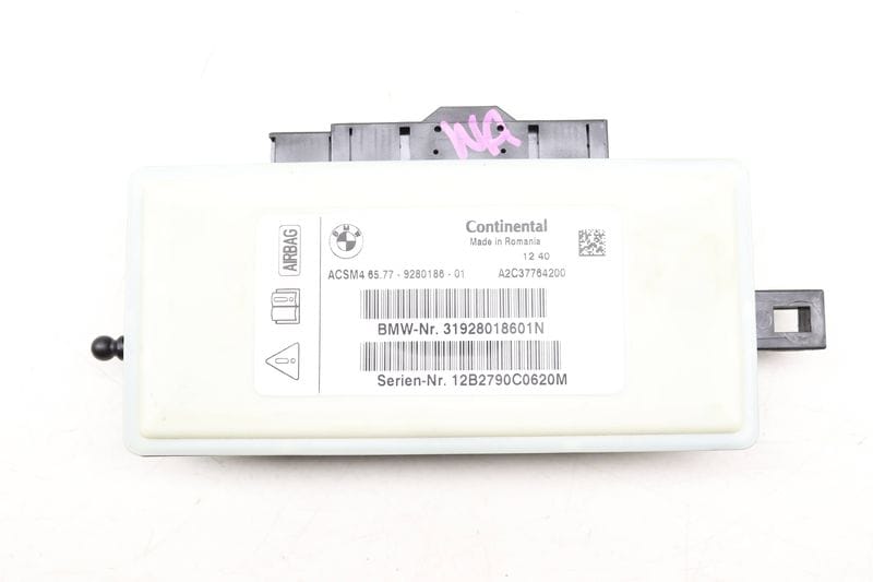 Air Safety Bag Control Module 65779280186 — Used (SKU 475632)