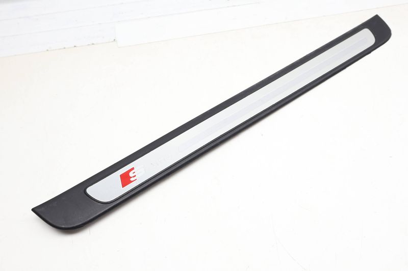 Door Sill Panel / Scuff Plate (S LINE) 8K0853374B — Used (SKU 732116)