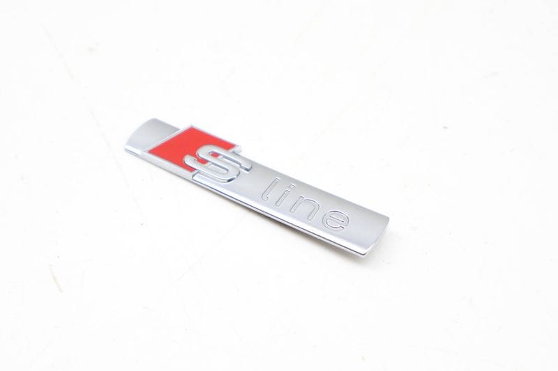 S-Line Badge / Emblem 8N0853601A — Used (SKU 732014)