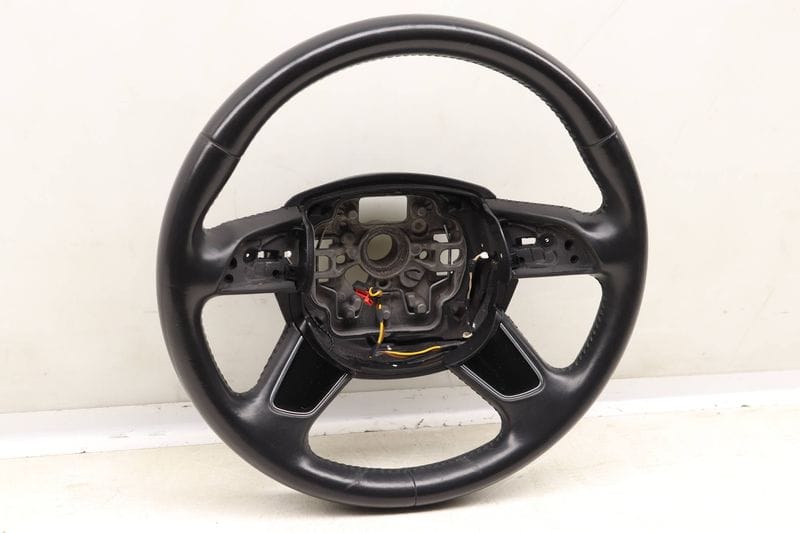 4-SPOKE Leather Heated Steering Wheel 4H0419091AC — Used (SKU 540530)