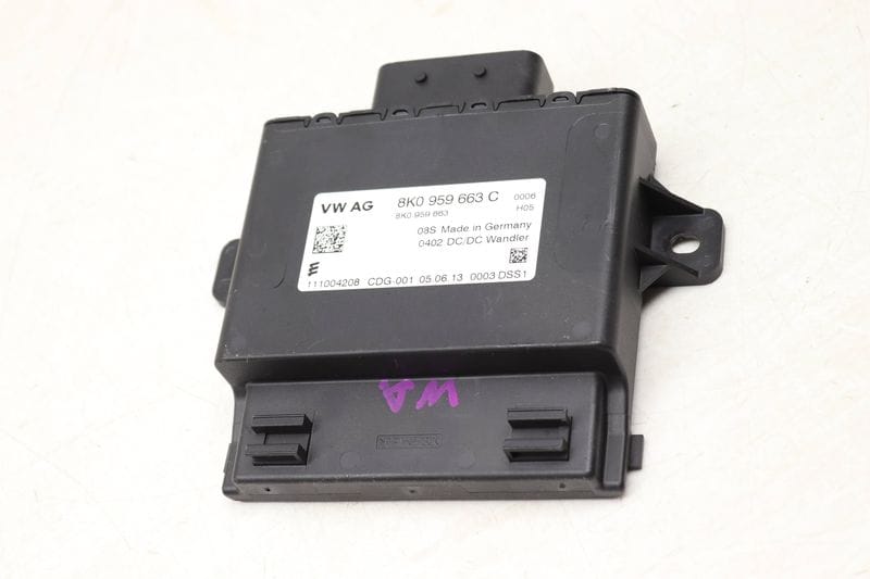 Voltage Stabilizer Control Module 8K0959663C — Used (SKU 544235)