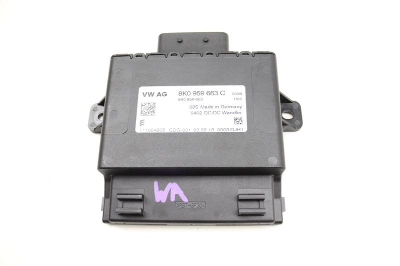 Voltage Stabilizer Control Module 8K0959663C — Used (SKU 577544)