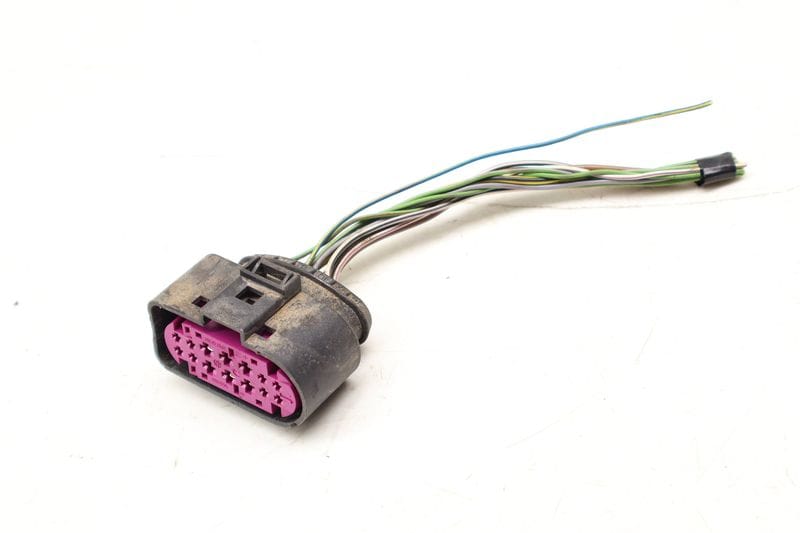 14-PIN Headlight Wiring Harness Connector / Pigtail 1J0973737 — Used (SKU 694033)