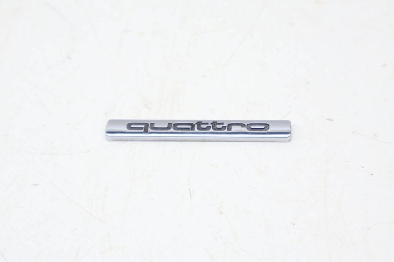 Trunk Emblem / Quattro Badge 8H0853737 — Used (SKU 693824)