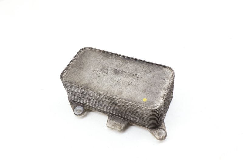 Transmission Oil Cooler / Preheater 7P0317037 — Used (SKU 680650)