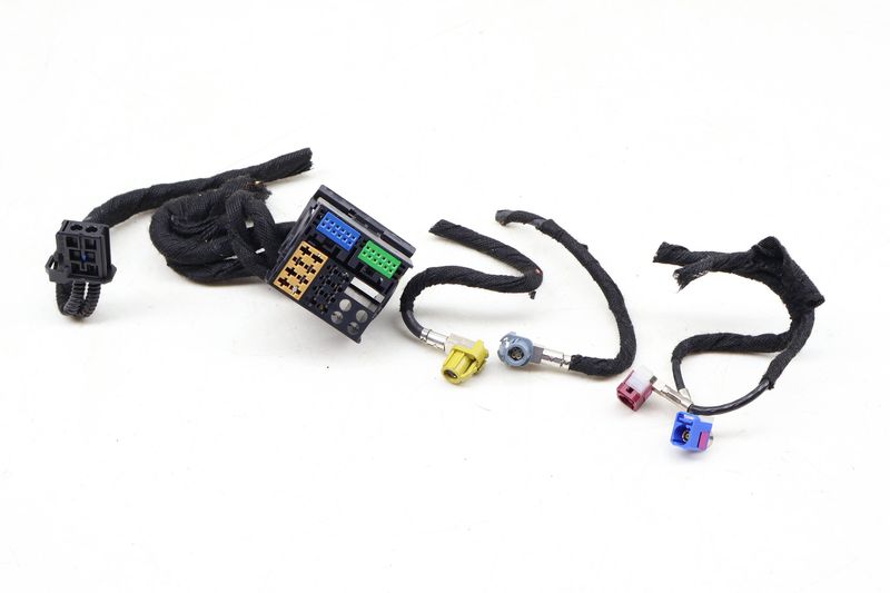MMI 3G+ Control Module Wiring Harness / Connector Set — Used (SKU 698409)