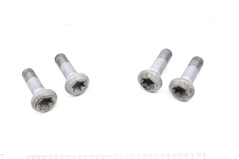 Spindle / Bearing Screw Bolt Set (4) 31206874581 — Used (SKU 628359)
