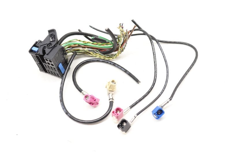 Satellite Radio / Navigation Unit Wiring Connector Pigtail Set — Used (SKU 472277)