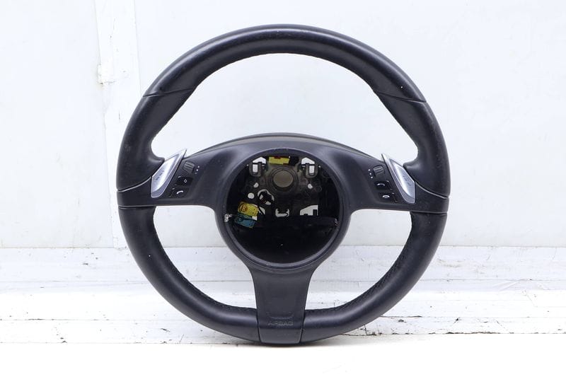 3-SPOKE Steering Wheel (LEATHER) 7PP419091CK — Used (SKU 709379)
