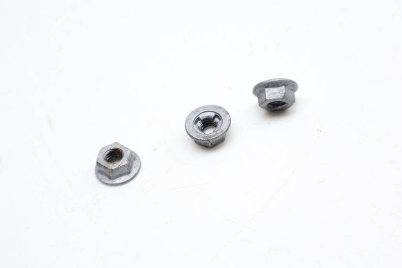 M6 Hex Nut Set (3) 99908462901 — Used (SKU 709265)