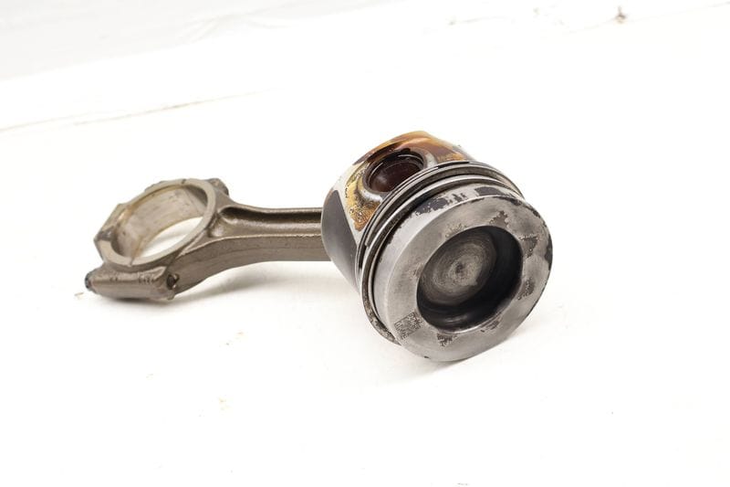 Piston w/ Connecting Rod 03L107065N — Used (SKU 675227)