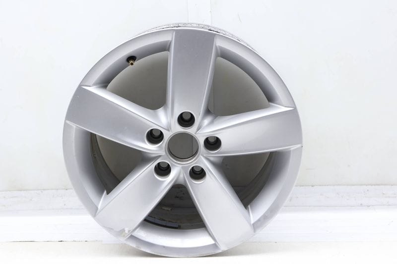 16" Inch Alloy Rim / Wheel (5-SPOKE) 5C0601025R — Used (SKU 712607)