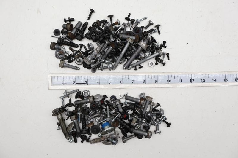 Assorted Mixed Bolts, Nuts, Screws, Washers, Etc — Used (SKU 720531)