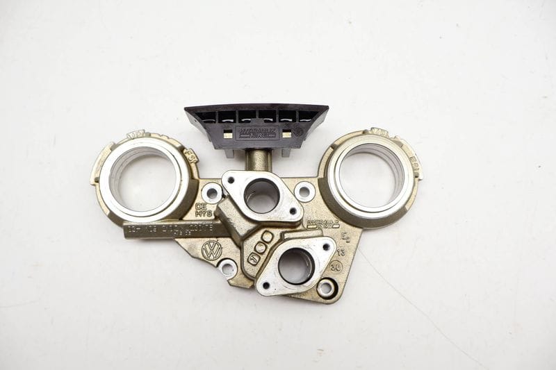 Camshaft Adjuster Housing / Timing Case 03H109210C — Used (SKU 720420)