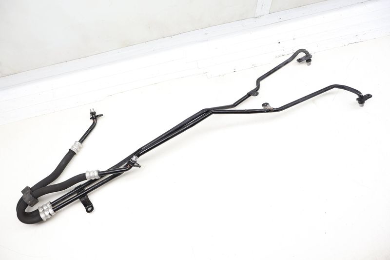 Transmission Oil Cooler Line / Pipe Set 7P0317801D — Used (SKU 720451)