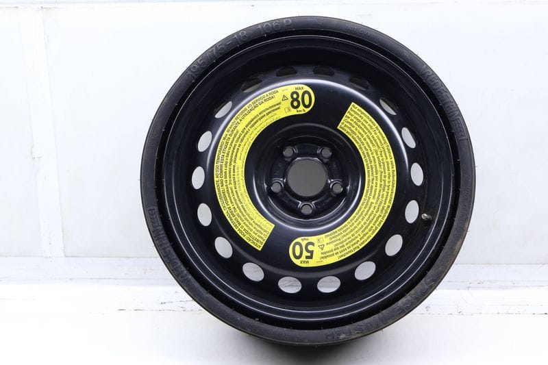 18" Inch Compact Spare Tire Donut / Wheel / Rim 8R0601027B — Used (SKU 702700)