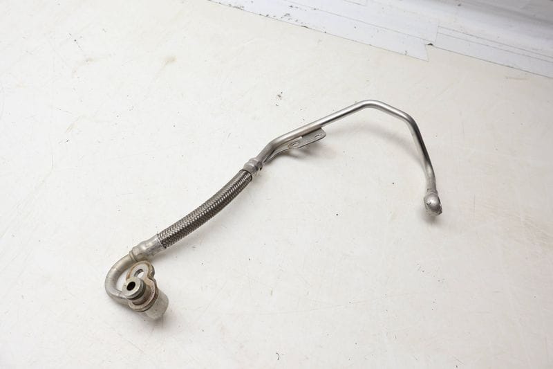 Turbo Oil Supply Feed Line / Pipe 06H145778B — Used (SKU 702894)