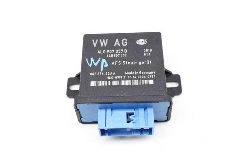 Afs Headlight Range Adjustment Control Module 4L0907357B — Used (SKU 720558)