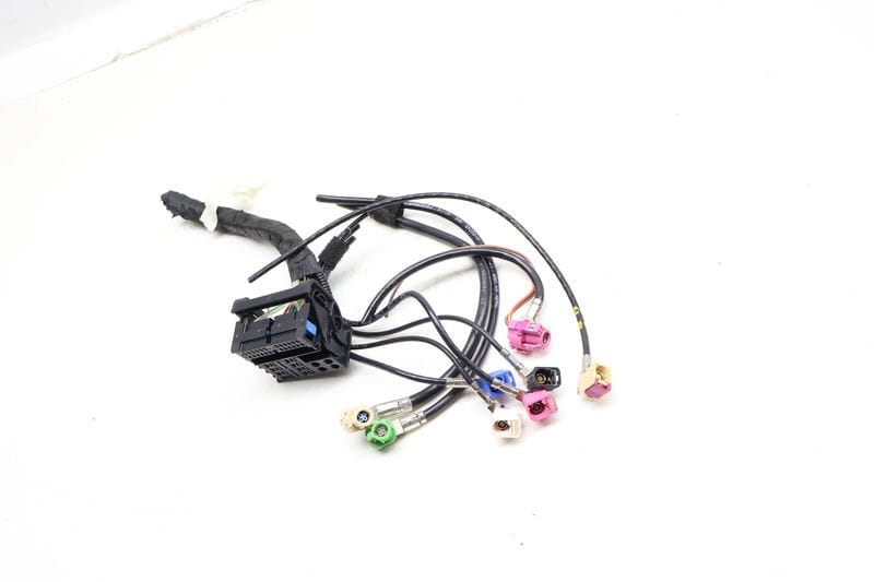 Radio Navigation Head Unit Wiring Connector / Pigtail Set — Used (SKU 688742)