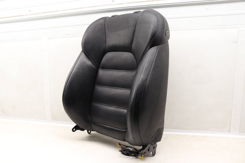 Upper Backrest Seat Cushion Assembly (LEATHER) 95B881805E — Used (SKU 537434)