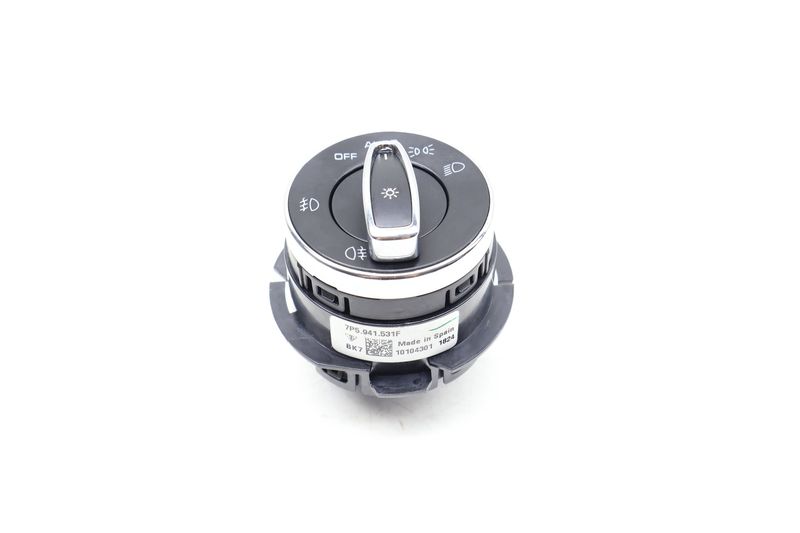 Headlight Switch / Dial 7P5941531F — Used (SKU 657480)