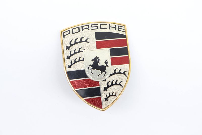 Hood Emblem / Badge/ Crest 99155921502 — Used (SKU 657431)