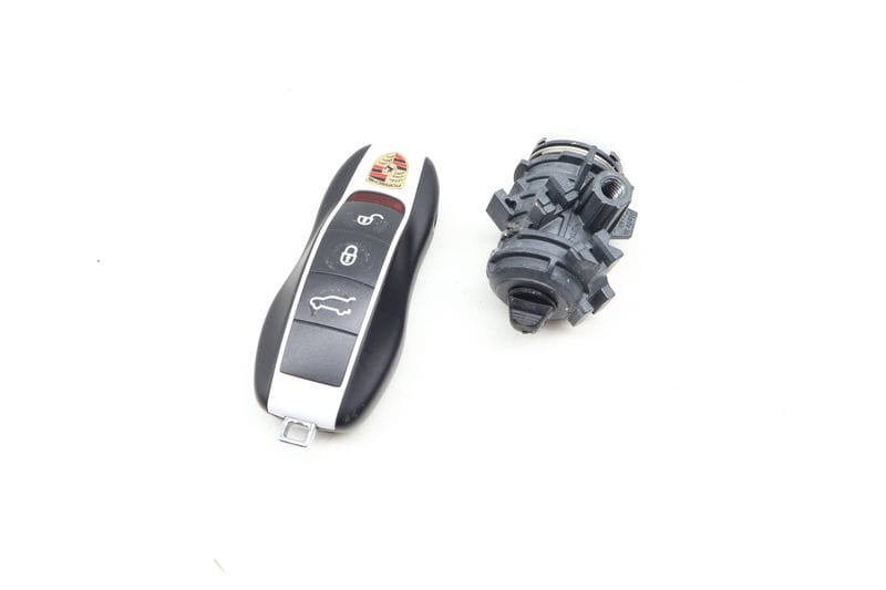 Lock Switch / Cylinder w/ Key 95B898375D — Used (SKU 640977)