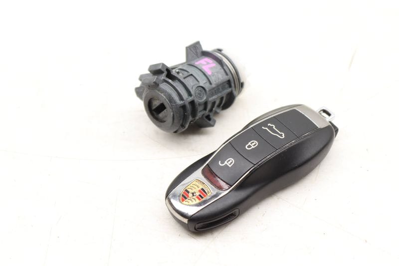Lock Switch / Cylinder w/ Key 95B898375E — Used (SKU 509450)