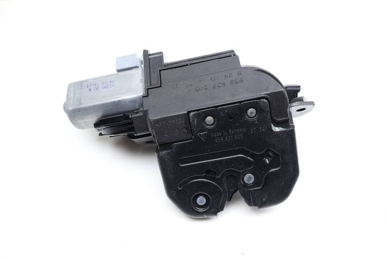 Trunk Hatch Lock / Motor (UPPER) 95B827505A — Used (SKU 730296)