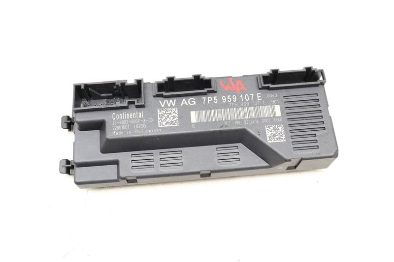 Trunk Lid Control Module
 7P5959107E — Used (SKU 537825)