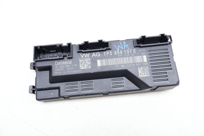 Trunk Lid Control Module
 7P5959107E — Used (SKU 657417)