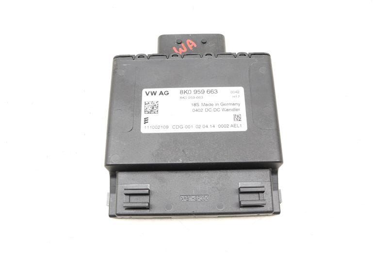Voltage Stabilizer Control Module 8K0959663 — Used (SKU 537829)
