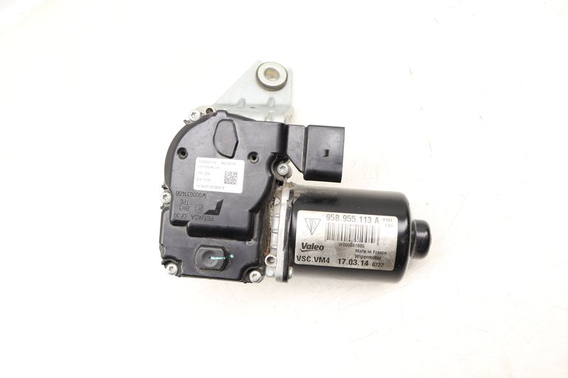 Windshield Wiper Motor 95B955113A — Used (SKU 537676)