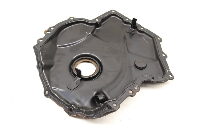 Lower Engine Timing Cover 06K109210AJ — Used (SKU 524838)