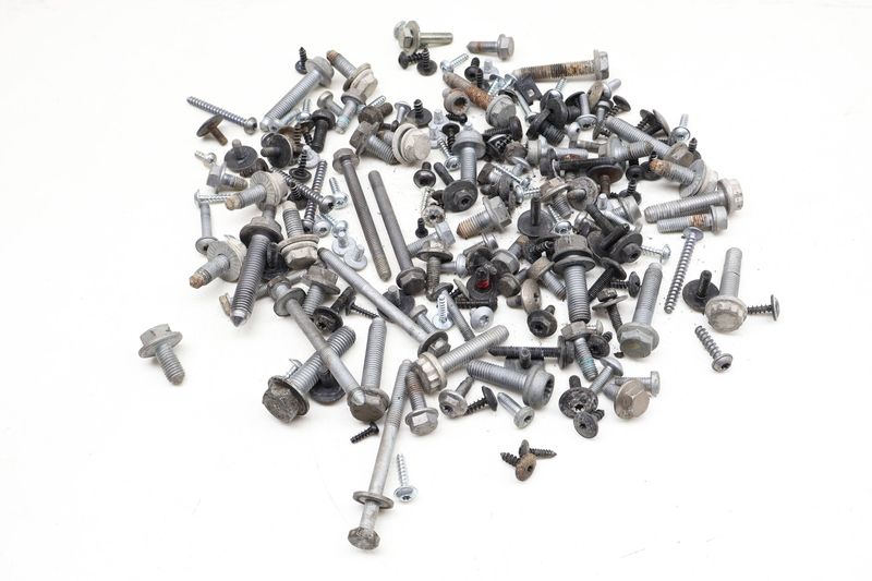 Assorted Mixed Bolts, Nuts, Screws, Washers, Etc — Used (SKU 626307)