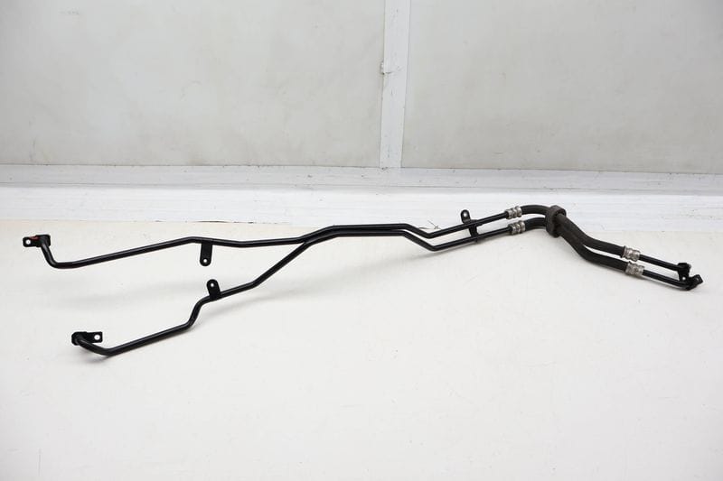 Transmission Oil Cooler Line / Pipe Set 7P0317801D — Used (SKU 714345)