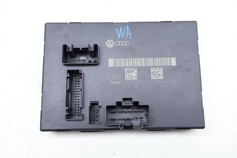 Seat / Backrest Adjustment Control Module 4G8959760A — Used (SKU 661573)
