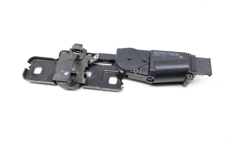 Trunk Latch Striker Plate / Motor 4H0827383A — Used (SKU 661777)