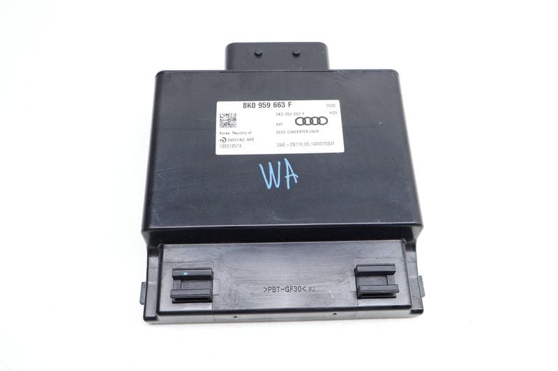 Voltage Stabilizer Control Module 8K0959663F — Used (SKU 661566)