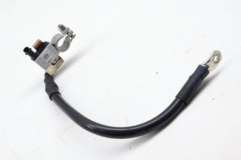 Negative Battery Ground Cable / Monitoring Module 8T0915181 — Used (SKU 695039)