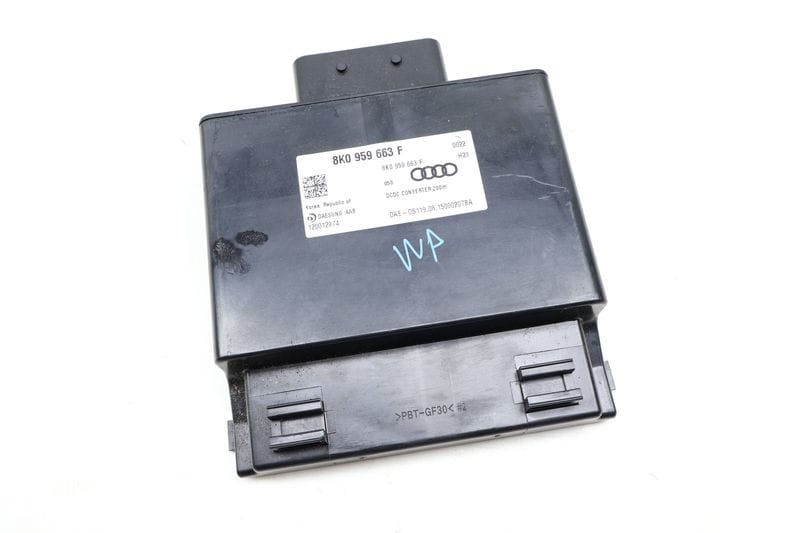 Voltage Stabilizer Control Module 8K0959663F — Used (SKU 650188)