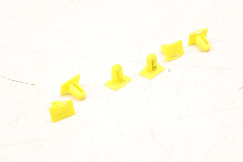 Door Sill Cover Clip / Fastener Set (6) 51471840960 — Used (SKU 525552)
