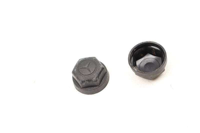 Door Hinge Bolt / Screw Cap (2) 0009877945 — Used (SKU 502128)