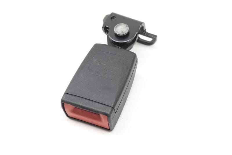 Seat Belt Buckle / Receiver 95B857753 — Used (SKU 558310)