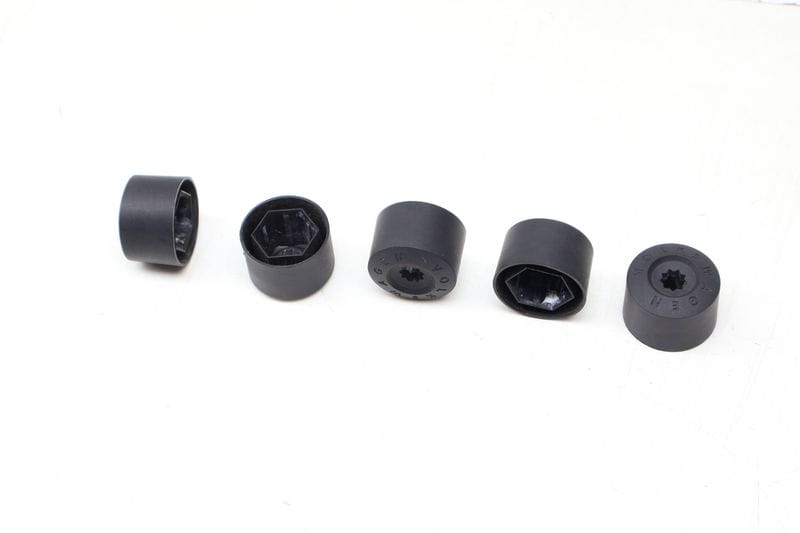 Lug Nut / Bolt Cover / Cap Set (5) 1K0601173 — Used (SKU 706514)