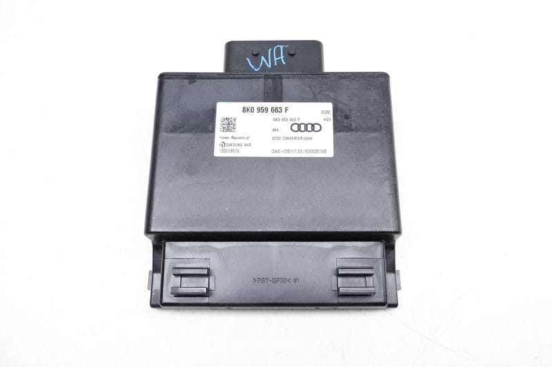 Voltage Stabilizer Control Module 8K0959663F — Used (SKU 666222)