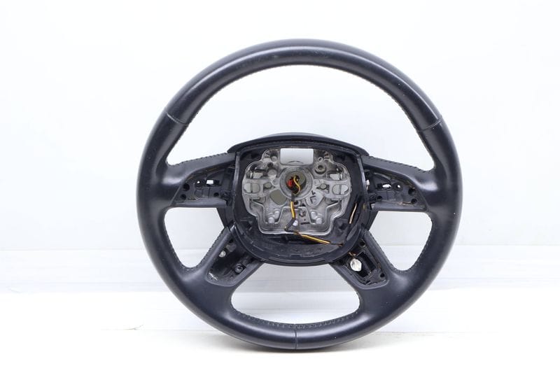 4-SPOKE Heated Leather Steering Wheel 4H0419091BA — Used (SKU 672095)