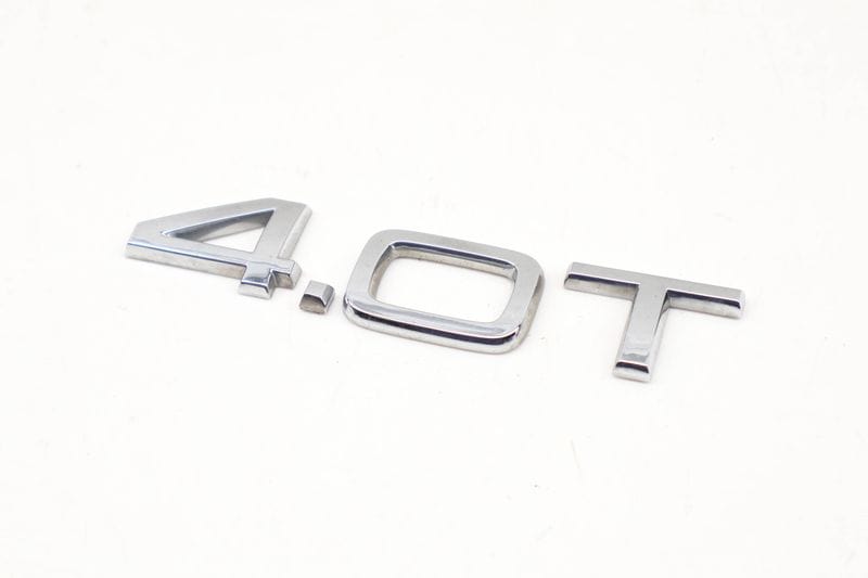 Trunk Emblem / Badge (4.0T) 4H0853743G — Used (SKU 612008)