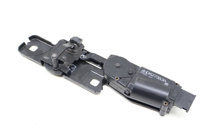 Trunk Latch Striker Plate / Motor 4H0827383A — Used (SKU 672336)